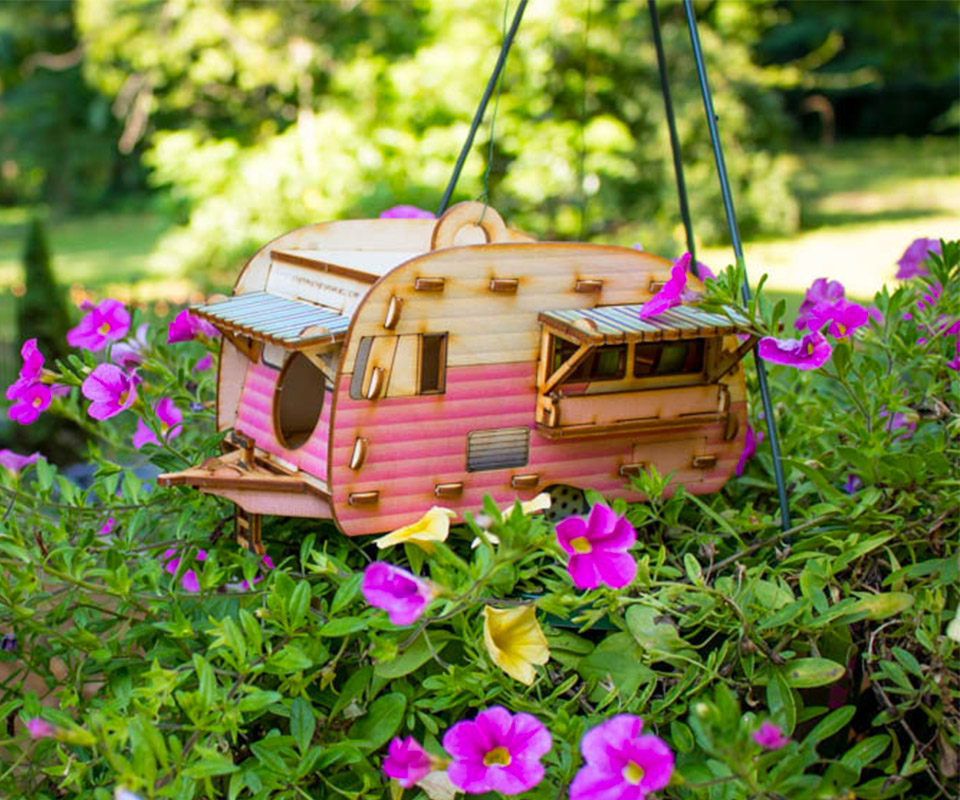 Amusing Vintage Camper Birdhouses By Marcus Williams And Sj Stone 8