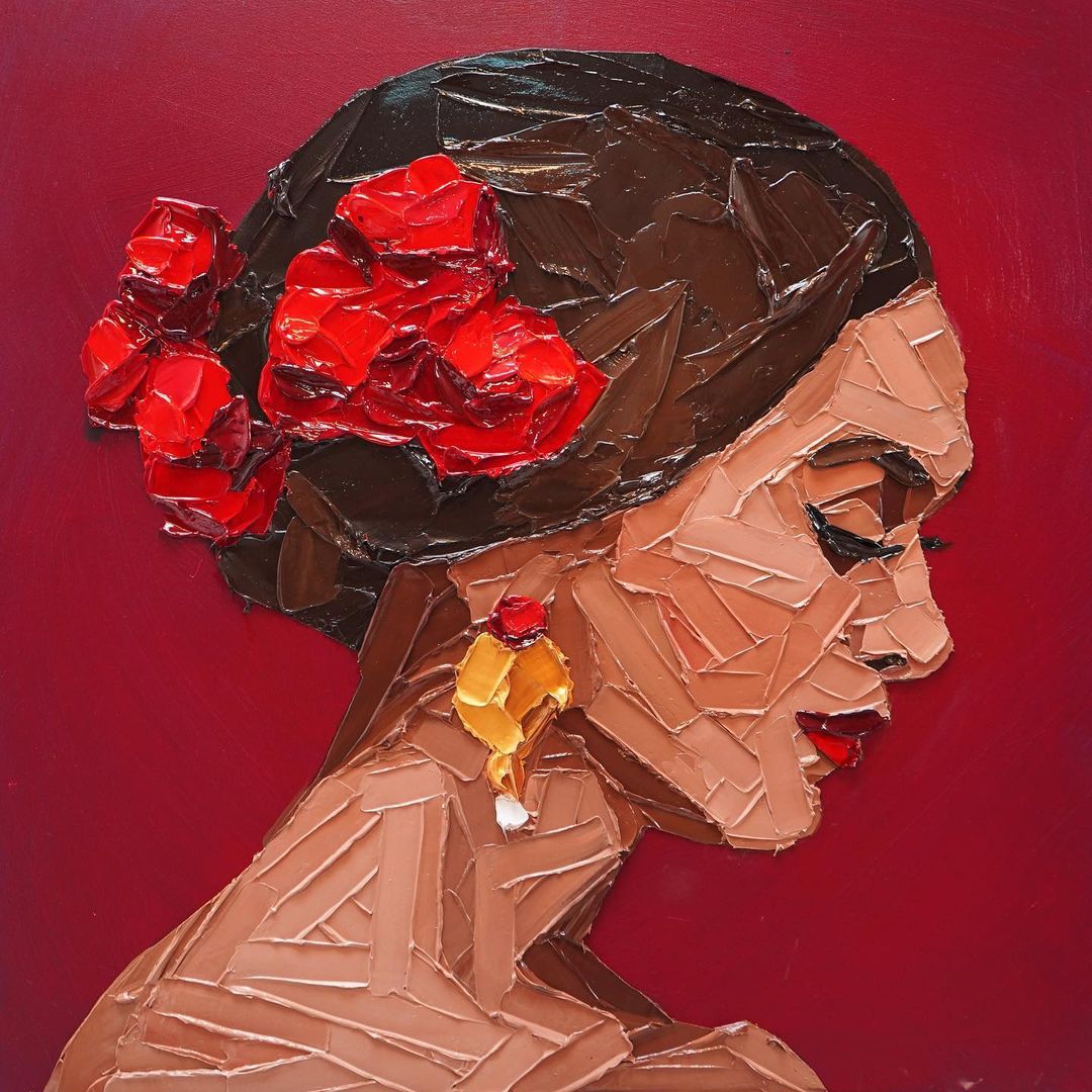 Beauty And Diversity Marvelous Female Impasto Paintings By Elena Gual Baquera 12