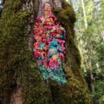 Blending Nature: a captivating textile installation project by Katy Biele