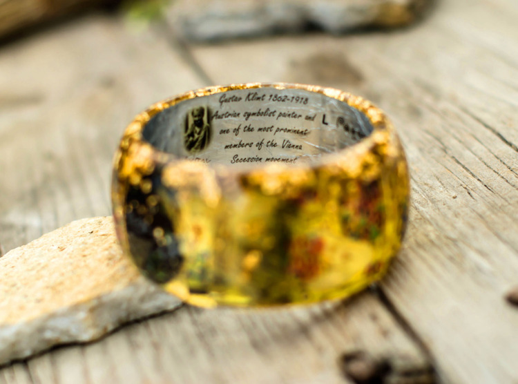 Colorful Resin Bangles Printed With Famous Paintings By Pagane Uniques 2