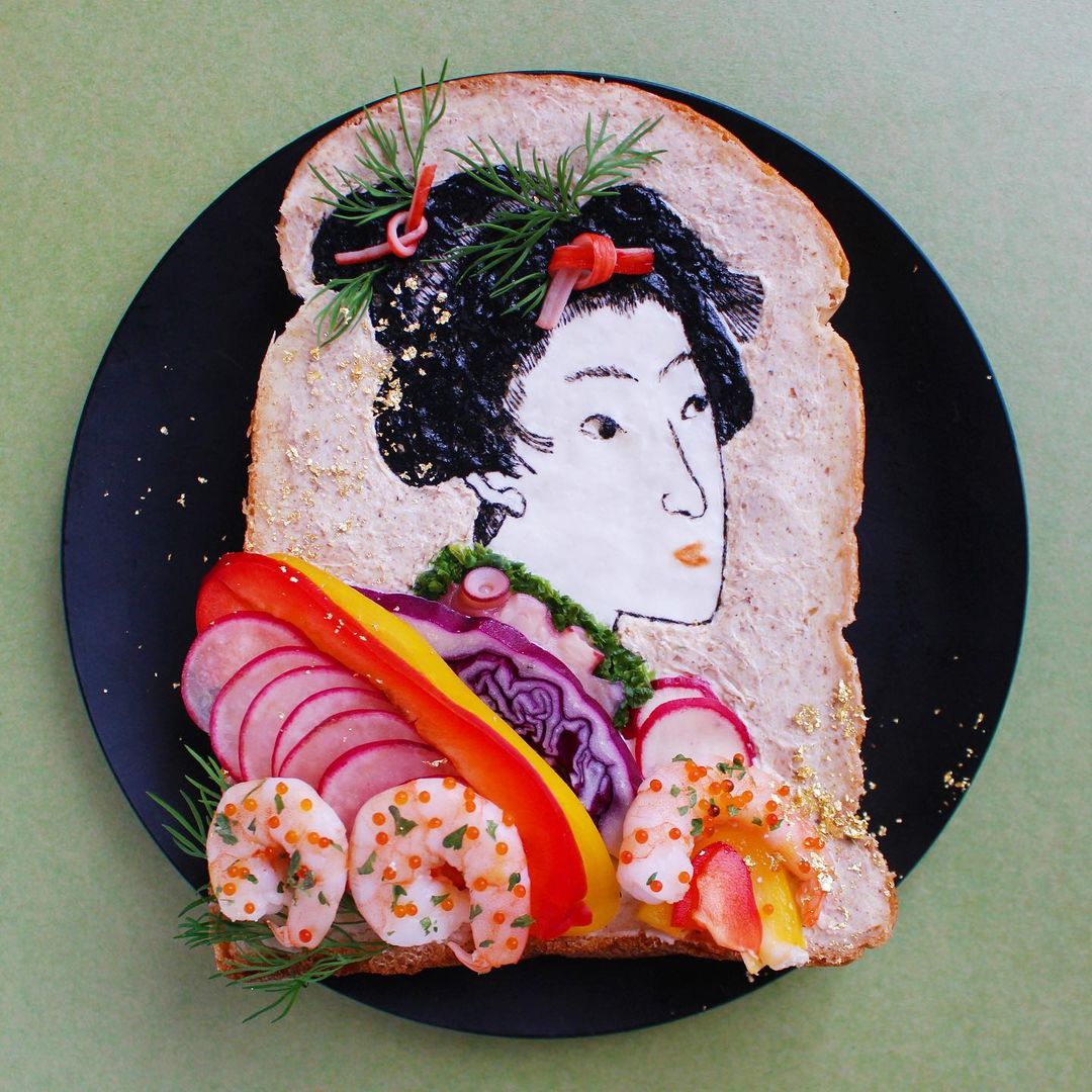 Daily Toast Creative Food Art By Manami Sasaki 11