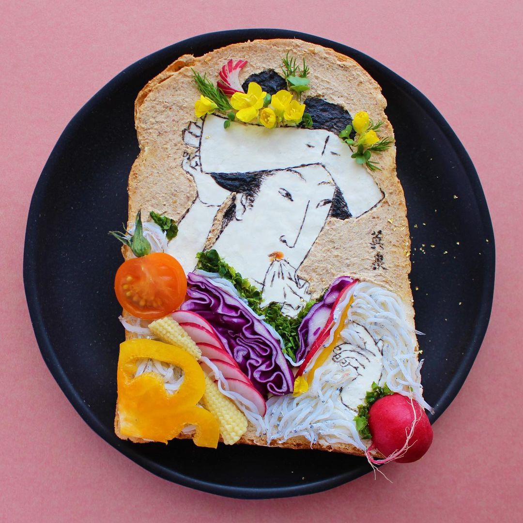 Daily Toast Creative Food Art By Manami Sasaki 13