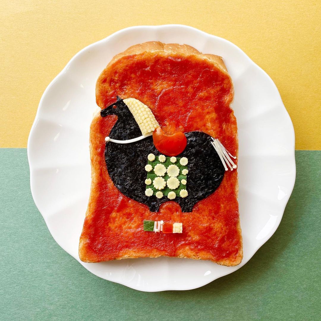 Daily Toast Creative Food Art By Manami Sasaki 17