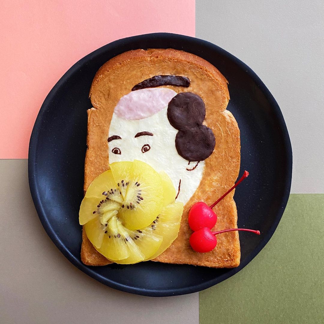 Daily Toast Creative Food Art By Manami Sasaki 2
