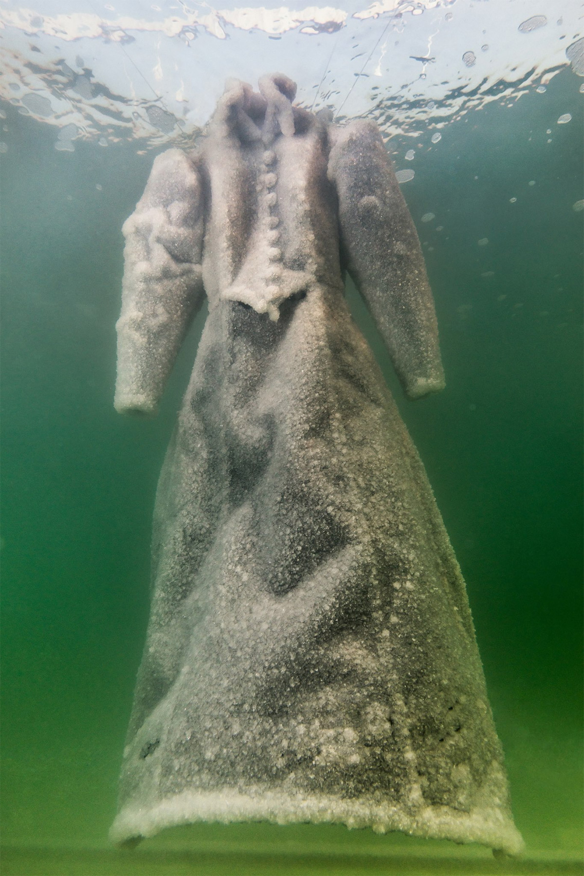 Everyday Objects Submerged In The Dead Sea Transform Into Amazing Salt Sculptures By Sigalit Landau 7