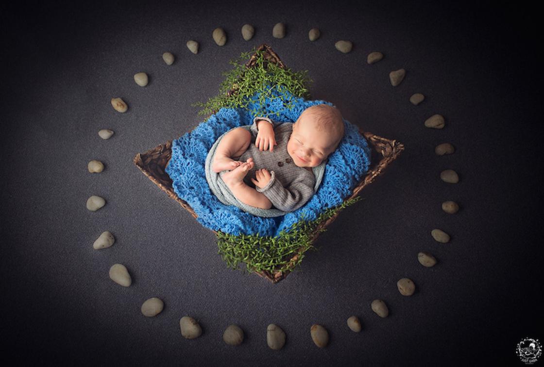 Gorgeous Photographs Of Babies In Natural Mandalas By Gaba Svarbu 11