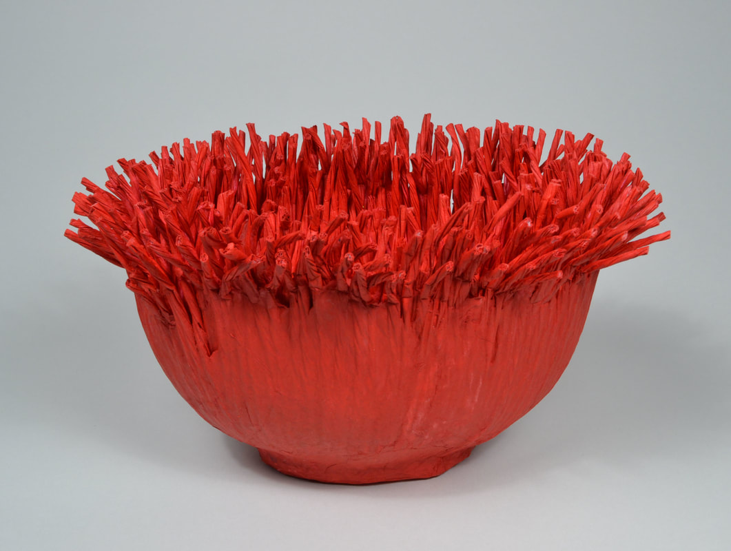 Landscape Reports Stunning Basket Like Rolled Paper Sculptures By Mary Merkel Hess 15