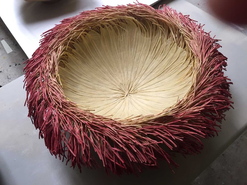 Landscape Reports Stunning Basket Like Rolled Paper Sculptures By Mary Merkel Hess 6