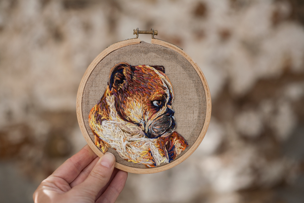 Marvelous Embroideries Made In Unusual Places By Danielle Clough 28