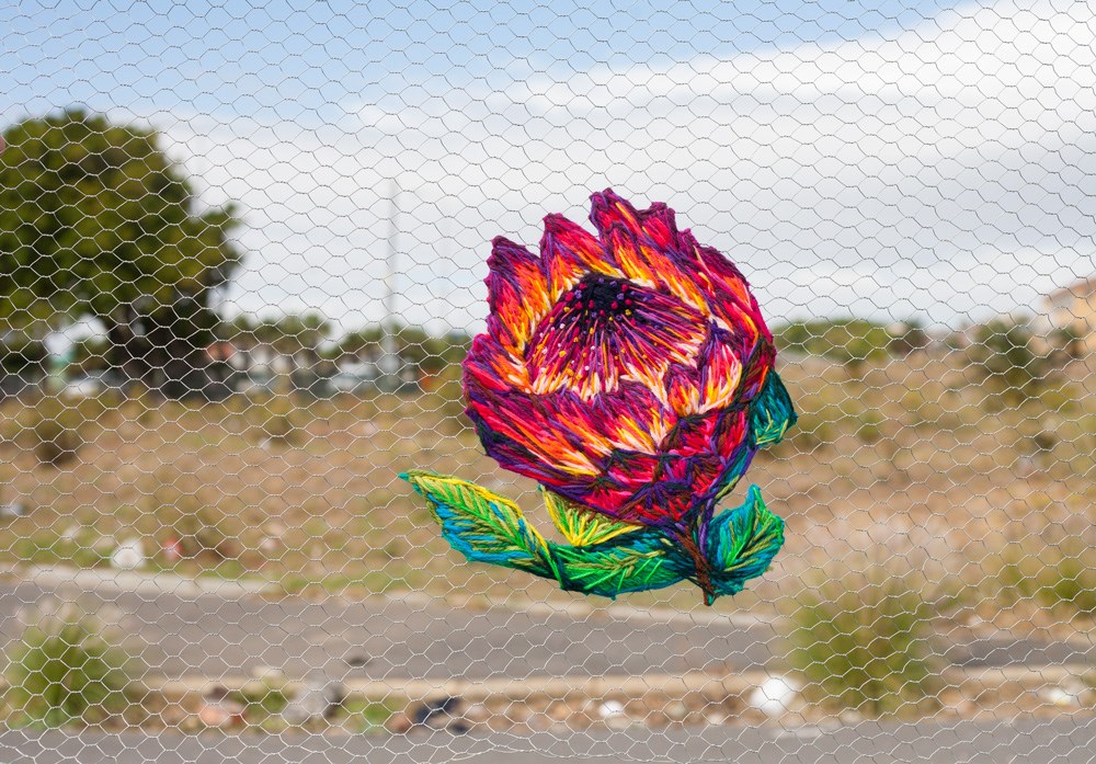 Marvelous Embroideries Made In Unusual Places By Danielle Clough 6