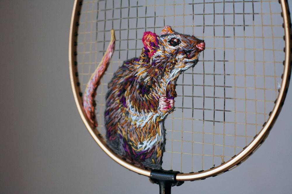 Marvelous Embroideries Made In Unusual Places By Danielle Clough 7