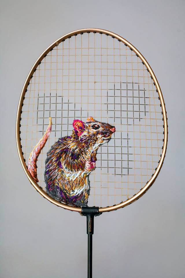 Marvelous Embroideries Made In Unusual Places By Danielle Clough 9