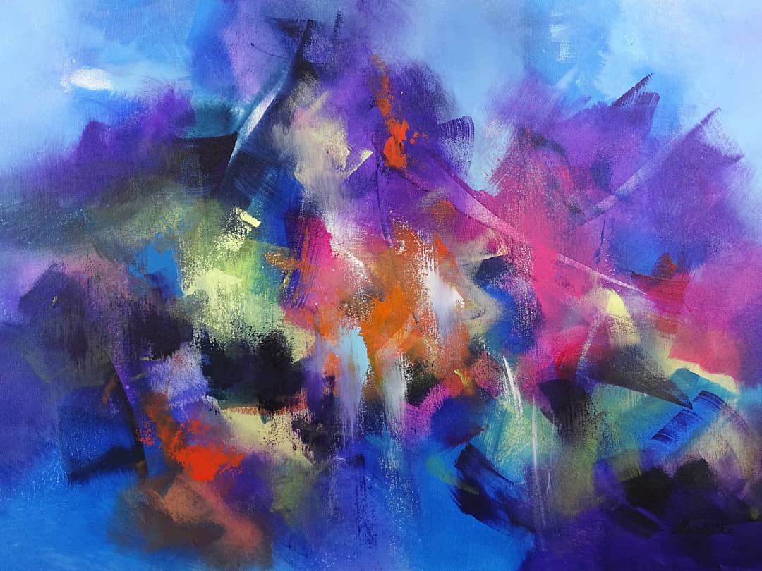 Mesmerizing Abstract Paintings By Jessica Hendrickx 20