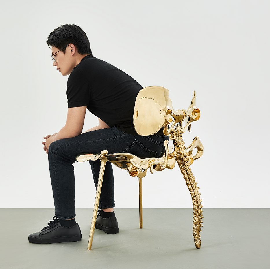 Striking Sculptural Furniture Inspired By Human Bones And Organs By Man Man Studio 12