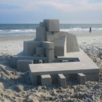 The impressive modernist sandcastles of Calvin Seibert