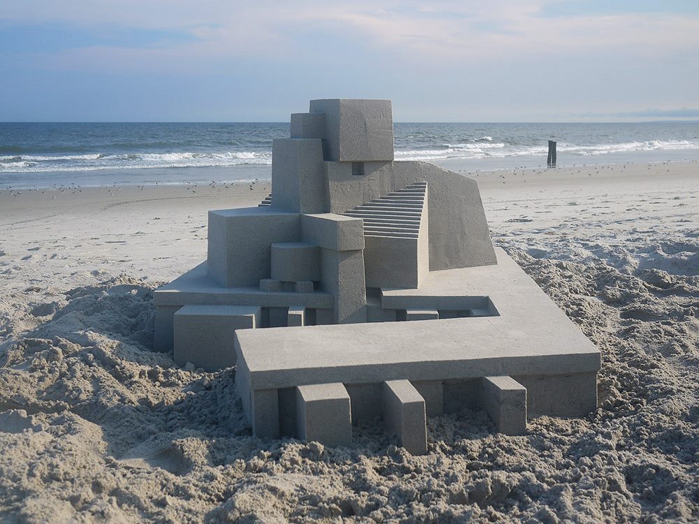 The Impressive Modernist Sandcastles Of Calvin Seibert 1