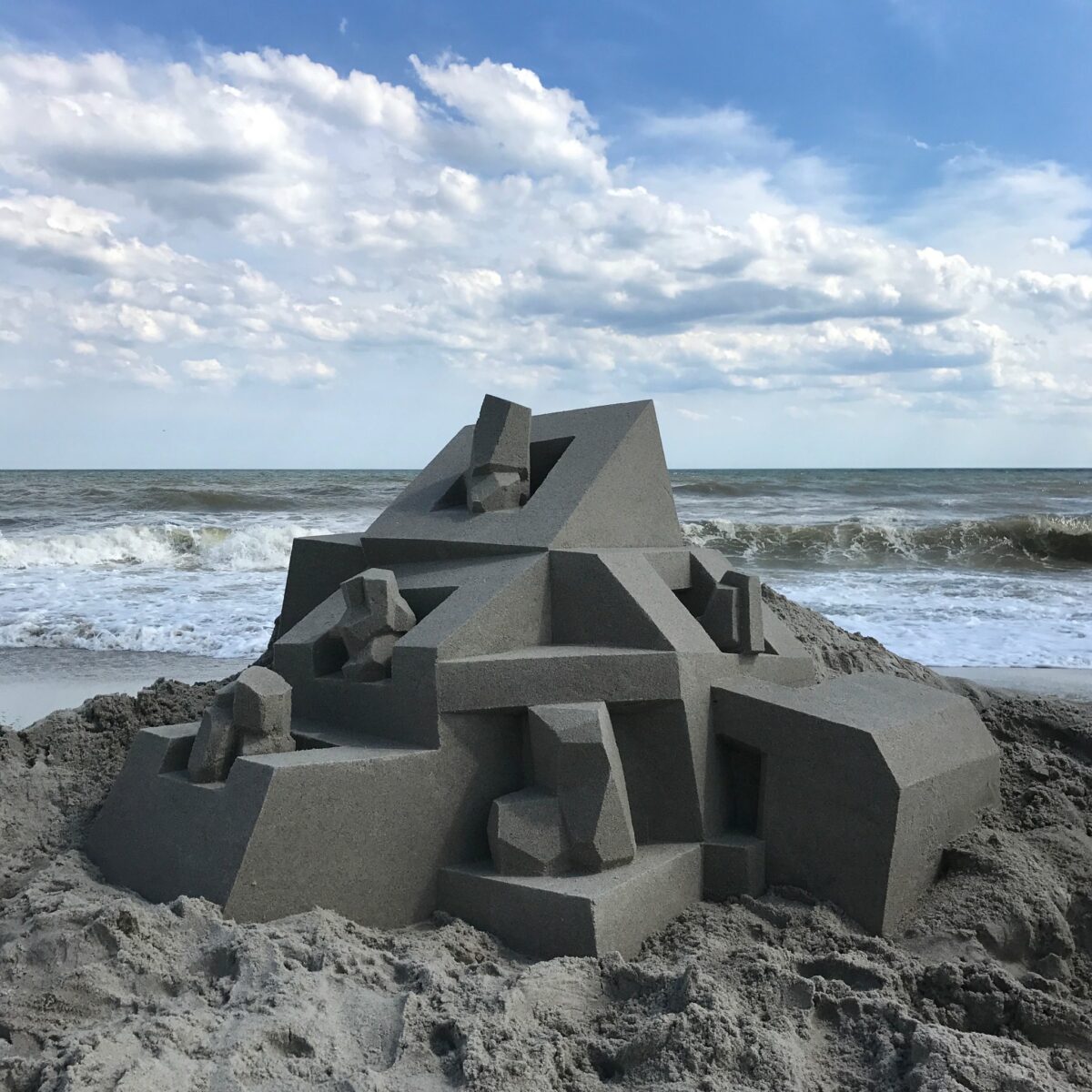 The Impressive Modernist Sandcastles Of Calvin Seibert 12