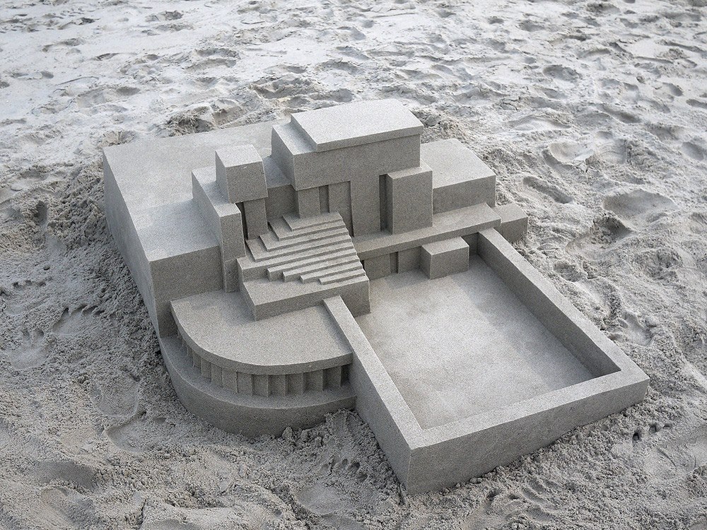 The Impressive Modernist Sandcastles Of Calvin Seibert 4