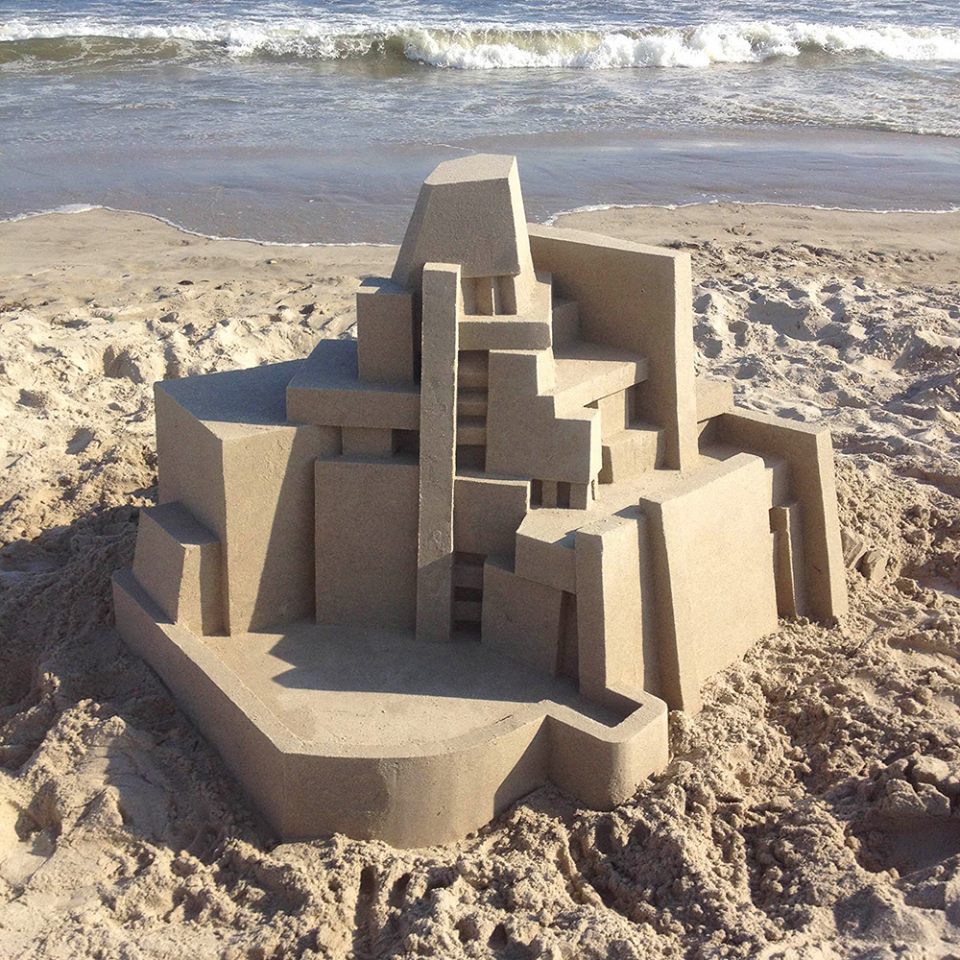 The Impressive Modernist Sandcastles Of Calvin Seibert 9