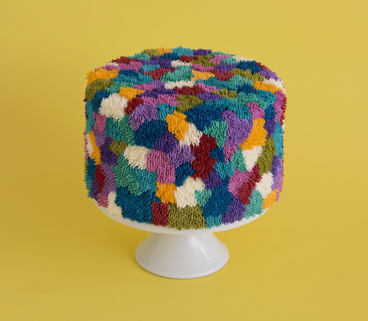 The Incredible Rug And Carpet Like Buttercream Cake Decoration Of Alana Jones Mann 1