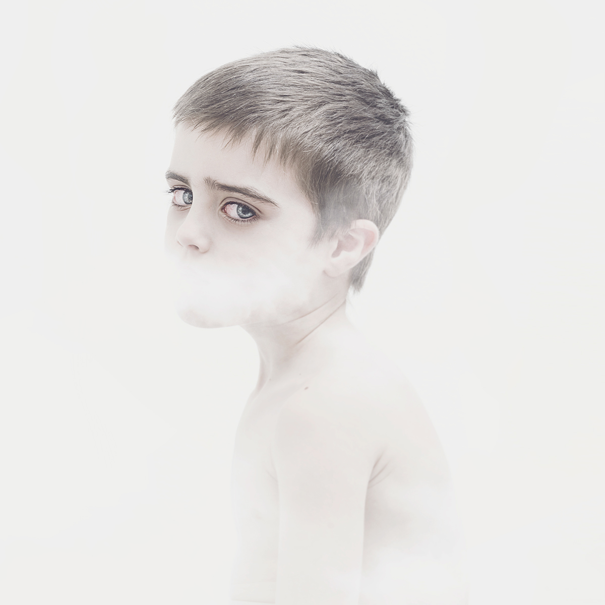 Twin Pain Introspective Portrait Series By Mikeila Borgia 2