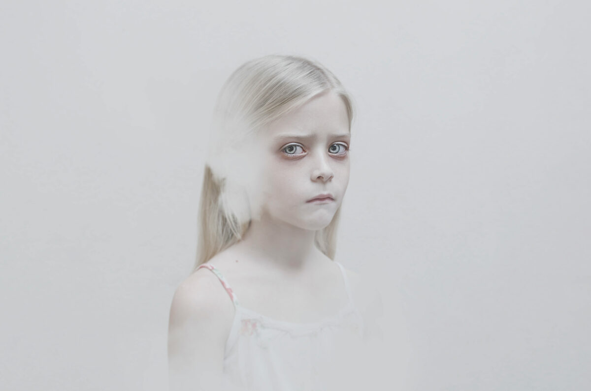 Twin Pain Introspective Portrait Series By Mikeila Borgia 6