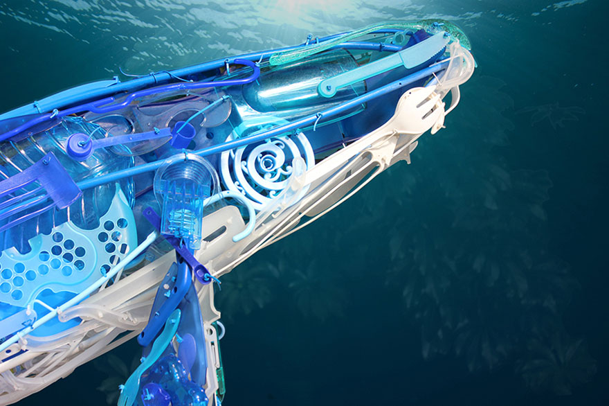 Used Plastic Recycled Into Amazing Sculptures By Sayaka Ganz 6