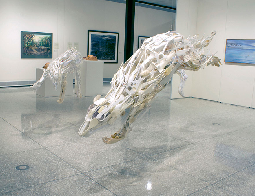 Used Plastic Recycled Into Amazing Sculptures By Sayaka Ganz 8
