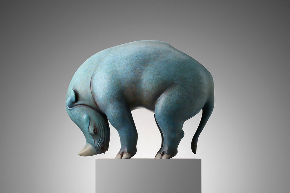 Enchanting Surrealistic Animal Sculptures By Wang Ruilin 11
