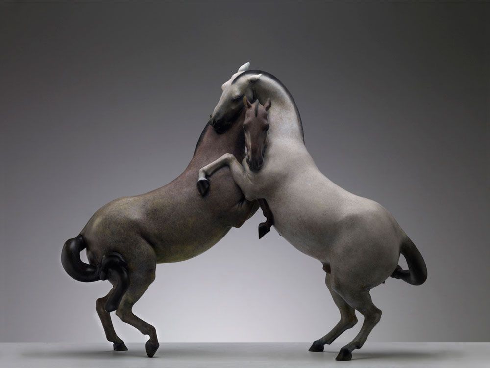 Enchanting Surrealistic Animal Sculptures By Wang Ruilin 12