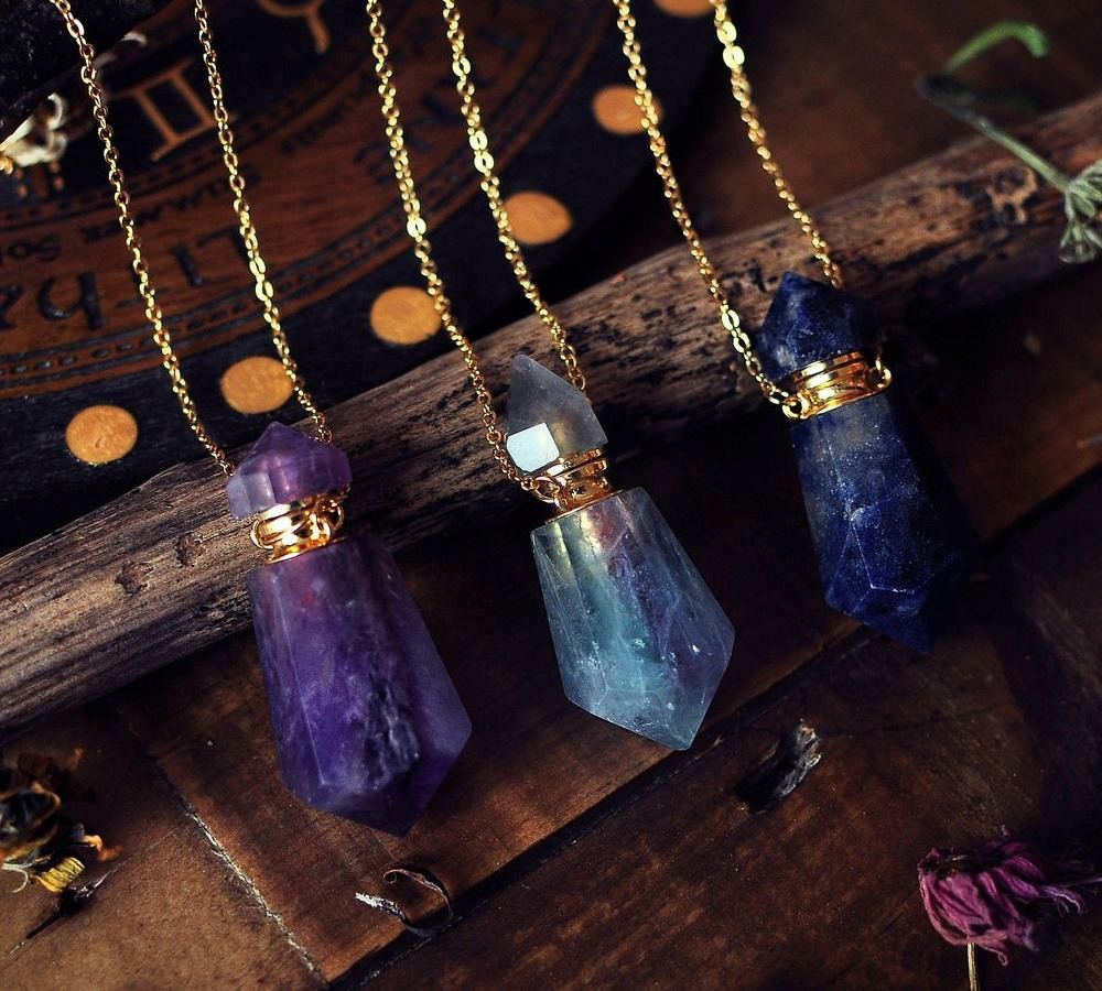 Gorgeous Witchs Potion Bottle Necklaces By Elithien 10