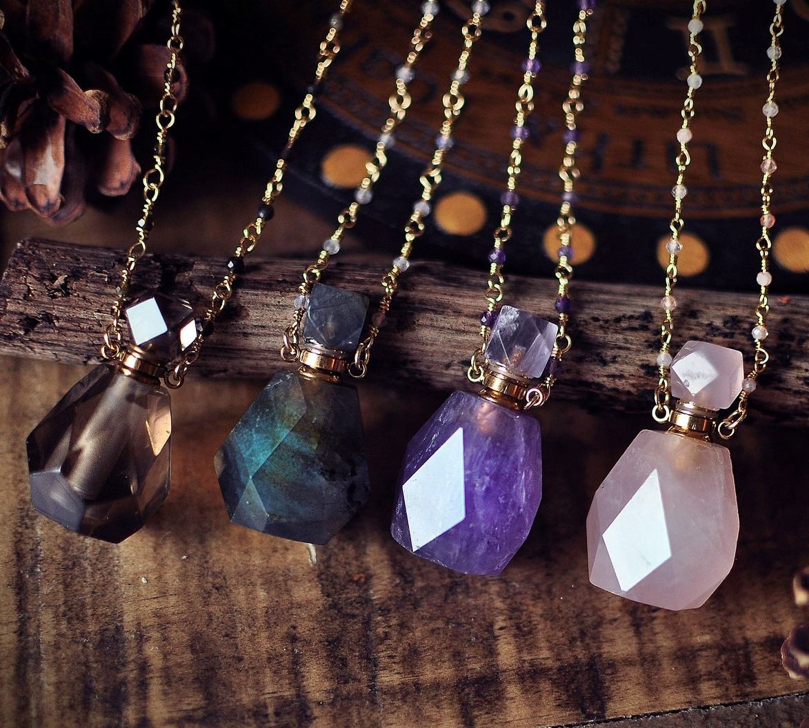 Gorgeous Witchs Potion Bottle Necklaces By Elithien 3