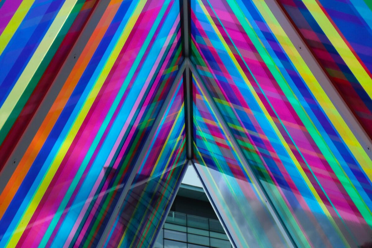 Hypnotic Multicolored Installations By Liz West 10