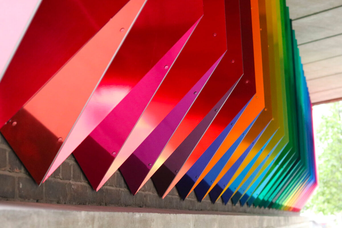 Hypnotic Multicolored Installations By Liz West 13