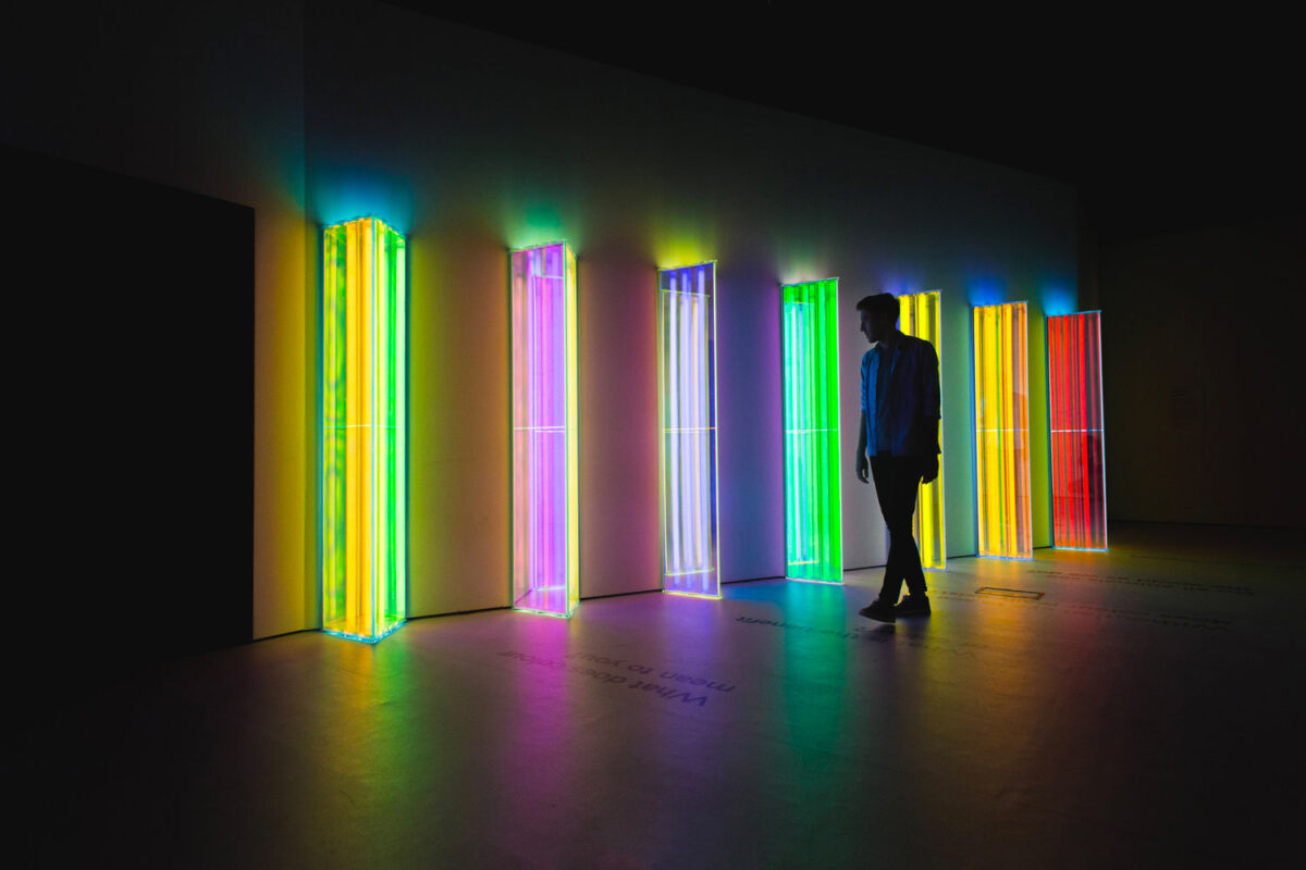 Hypnotic Multicolored Installations By Liz West 15