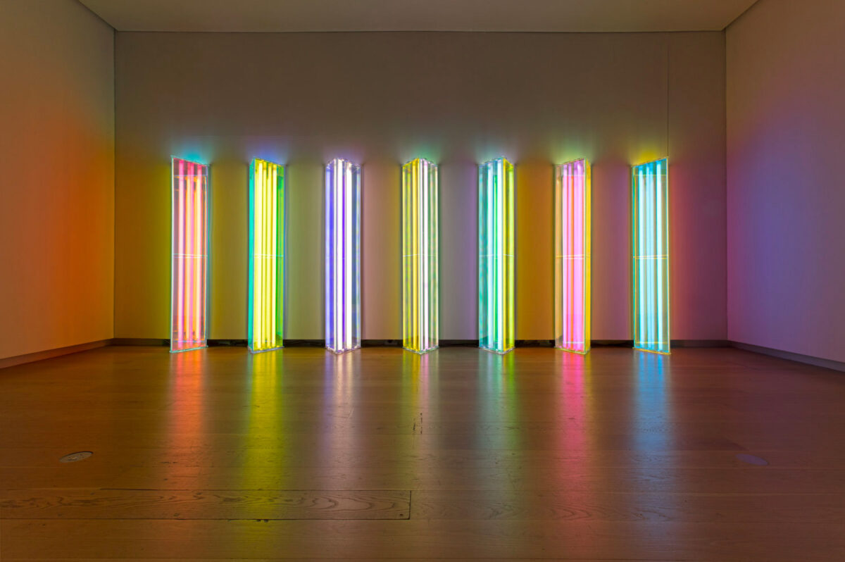 Hypnotic Multicolored Installations By Liz West 16