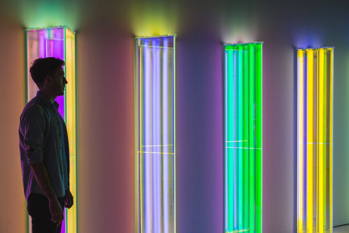Hypnotic Multicolored Installations By Liz West 17