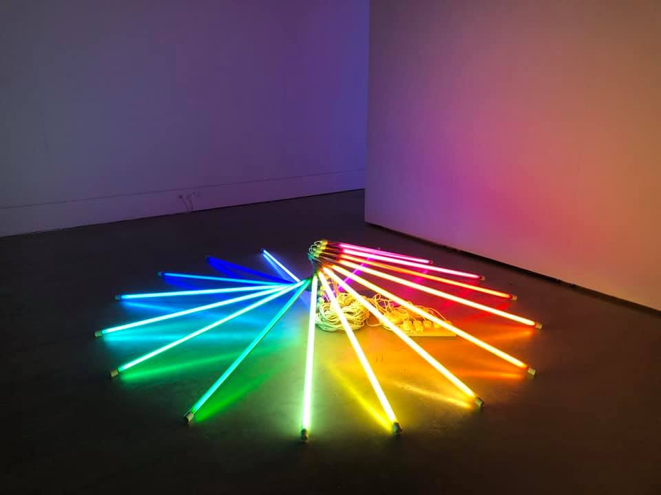 Hypnotic Multicolored Installations By Liz West 3