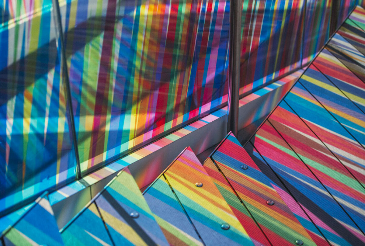 Hypnotic Multicolored Installations By Liz West 4