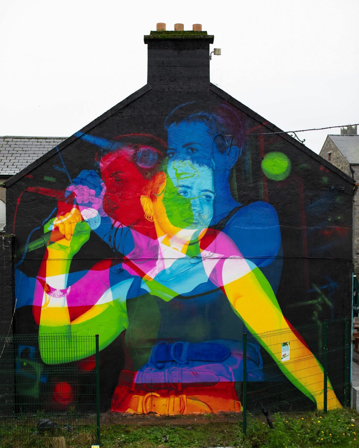 Incredible Large Scale Figurative Murals With Rgb Aesthetic By Aches 1