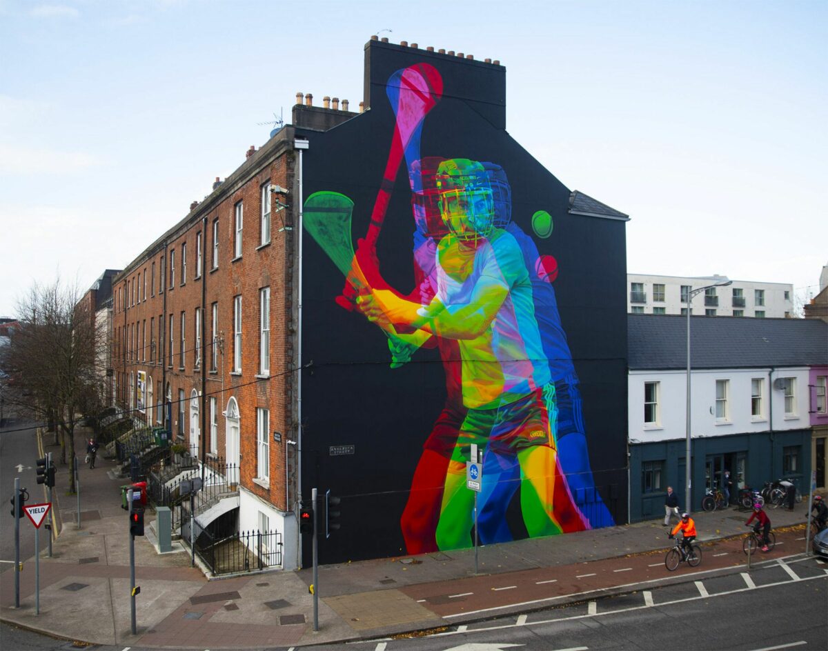 Incredible Large Scale Figurative Murals With Rgb Aesthetic By Aches 3