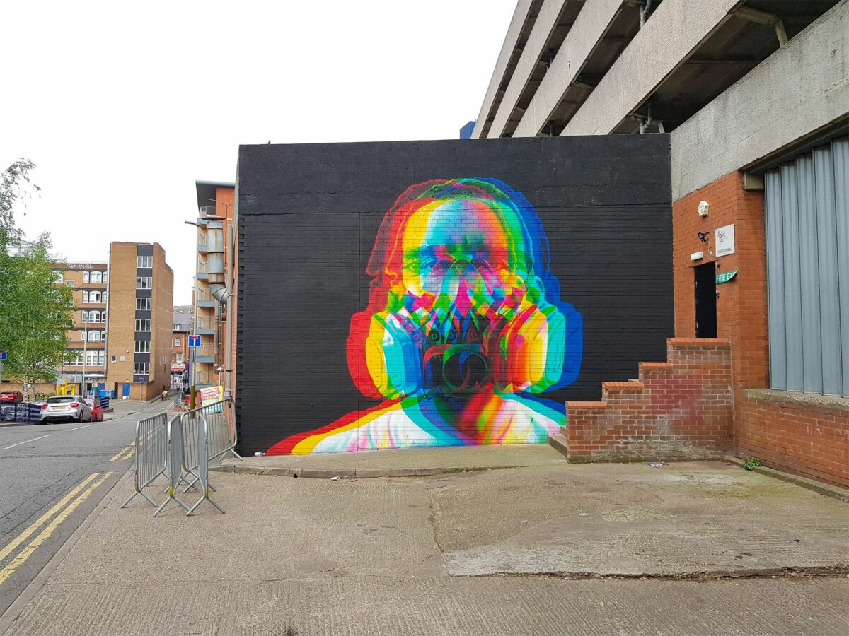 Incredible Large Scale Figurative Murals With Rgb Aesthetic By Aches 4