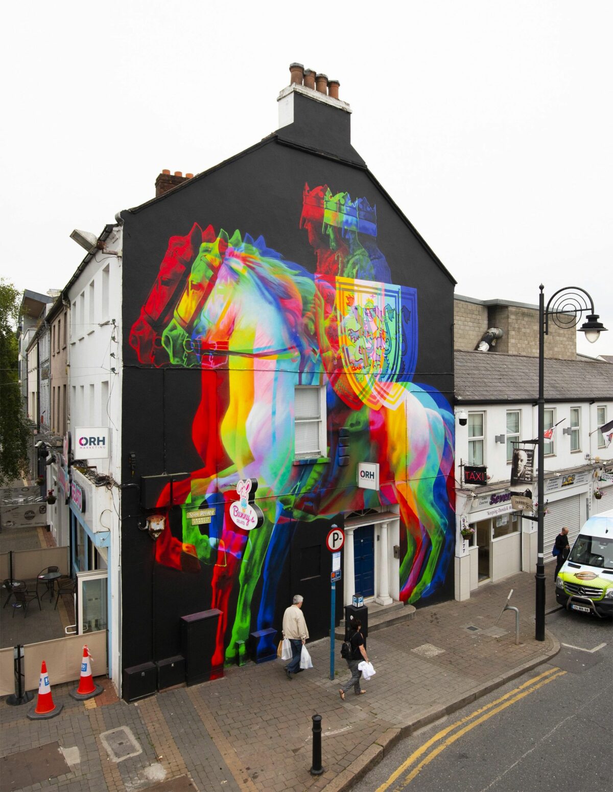 Incredible Large Scale Figurative Murals With Rgb Aesthetic By Aches 8