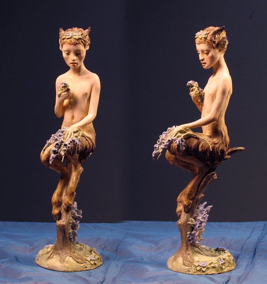 Magical Surreal And Allegorical Sculptures Of Fantastical Beings By Forest Rogers 13