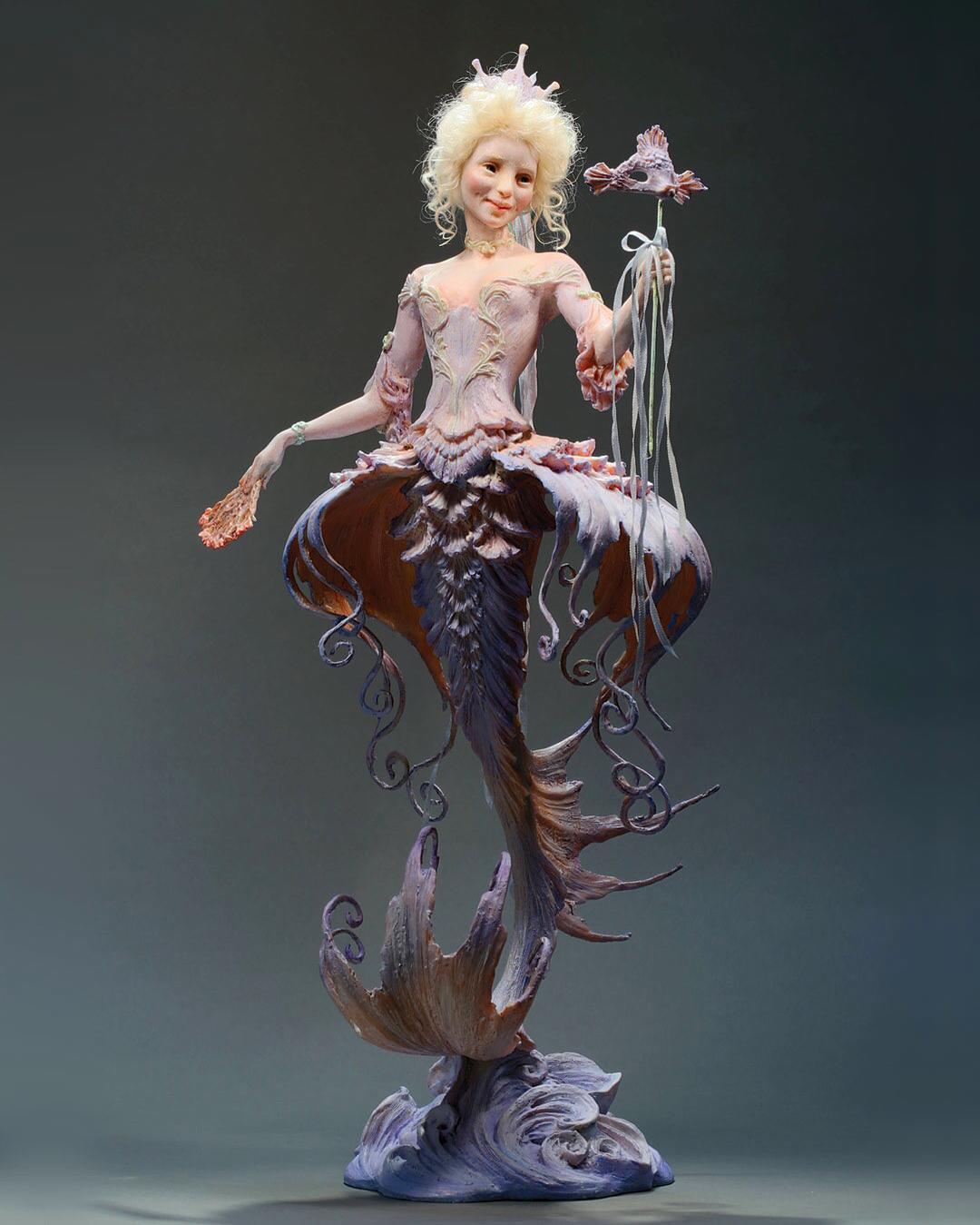 Magical Surreal And Allegorical Sculptures Of Fantastical Beings By Forest Rogers 22