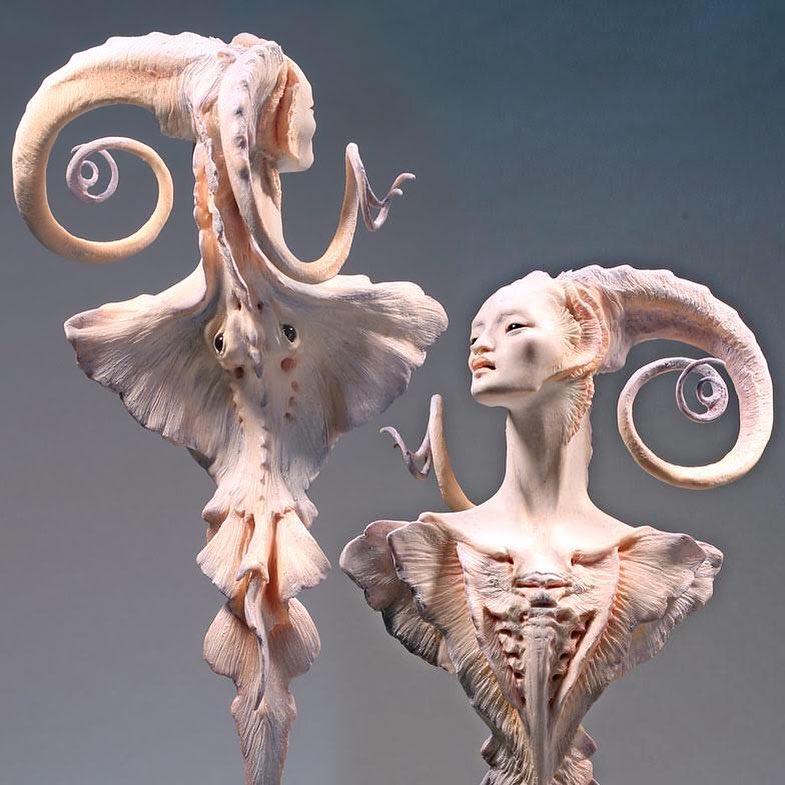 Magical Surreal And Allegorical Sculptures Of Fantastical Beings By Forest Rogers 8