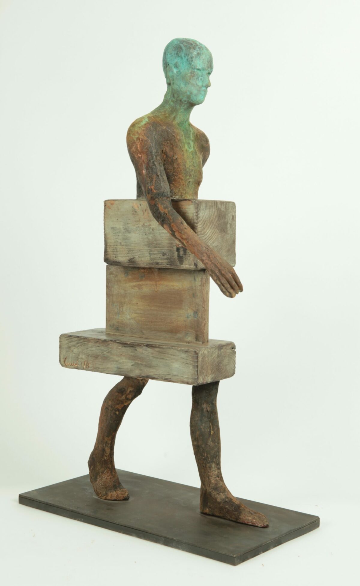 Thoughtful Surrealist Bronze Sculptures By Jesus Curia 16