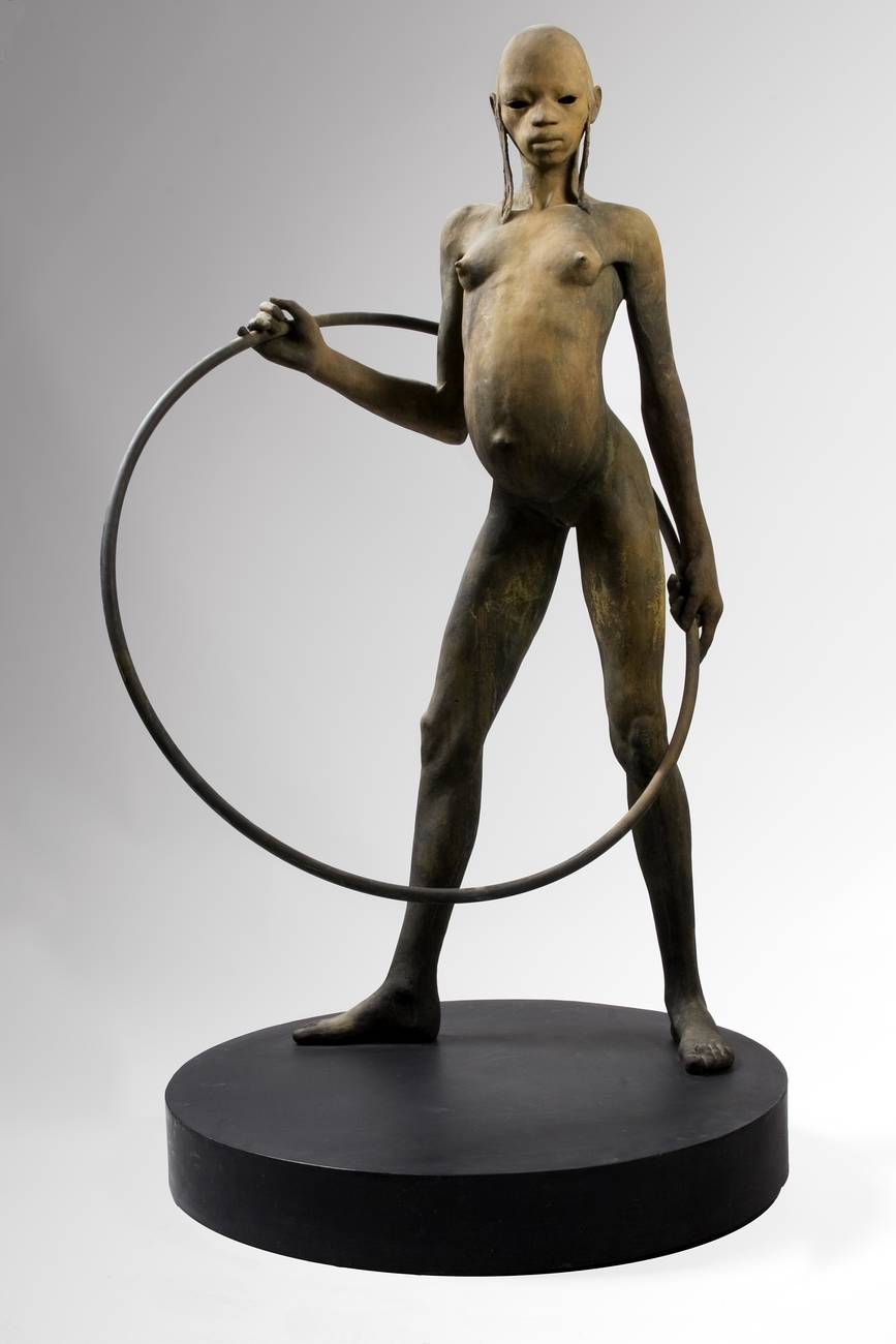 Thoughtful Surrealist Bronze Sculptures By Jesus Curia 17