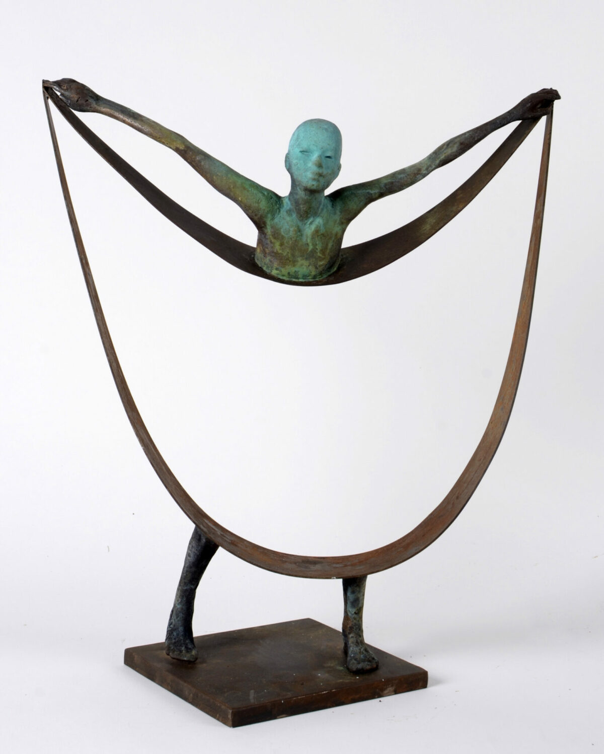 Thoughtful Surrealist Bronze Sculptures By Jesus Curia 5