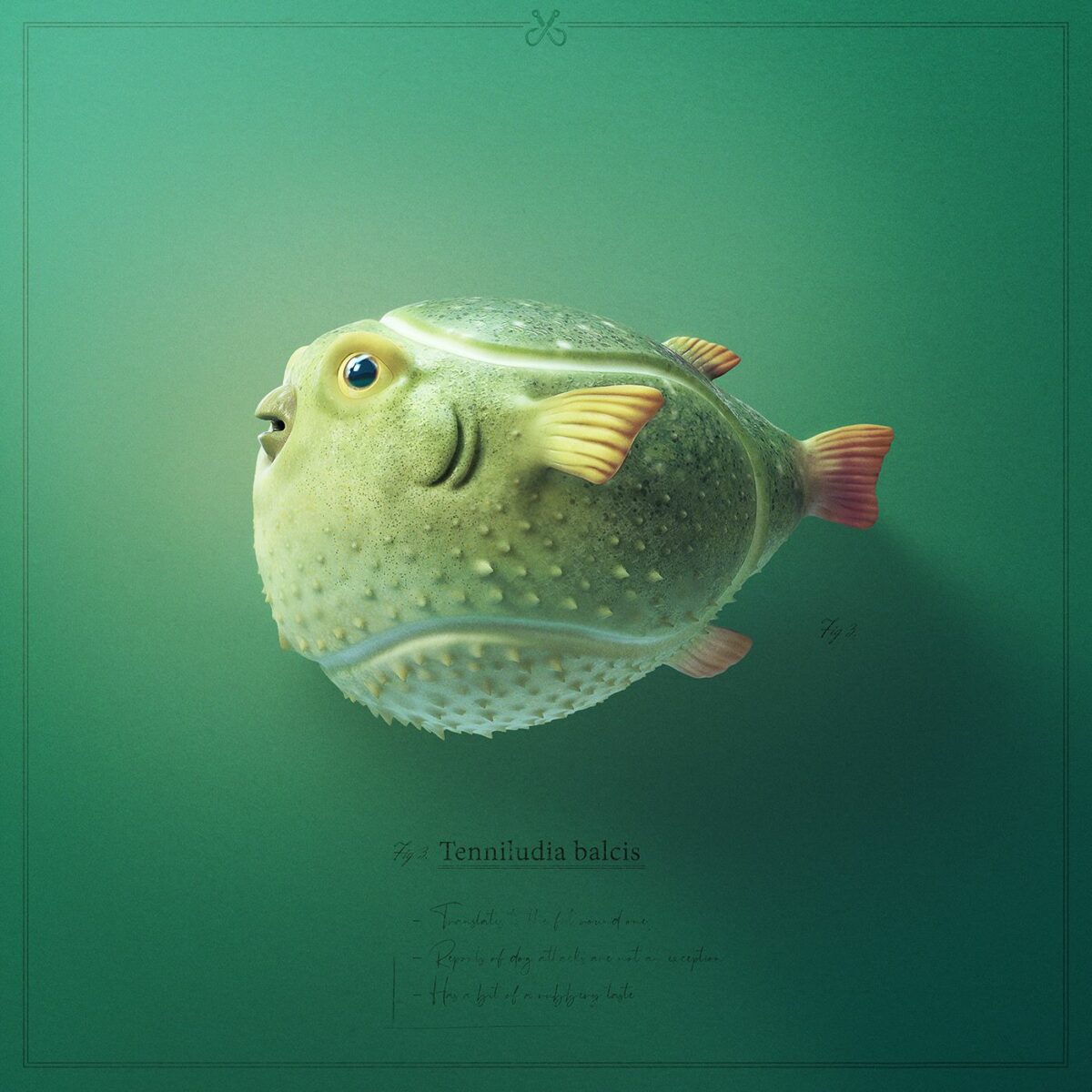 Trash Fish Clever 3d Illustration Series By Joren Van Suijlekom 3